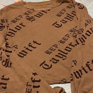 Olive green rep sweater